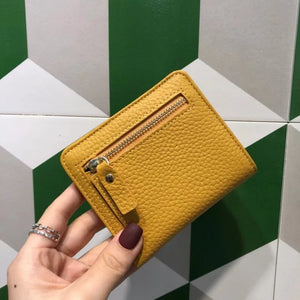 Women's Genuine Leather Short Purses