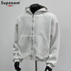 Supzoom Cotton Hoodie with Backpack Design - Loose Fit American Style for Fall/Winter