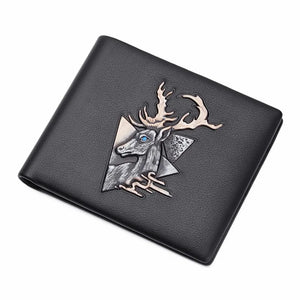 Genuine Leather Vintage Wallet - Designer Card Holder for Men & Women
