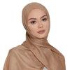Premium Cotton Rayon Modal Hijab - Large 190x85cm Islamic Headscarf for Women
