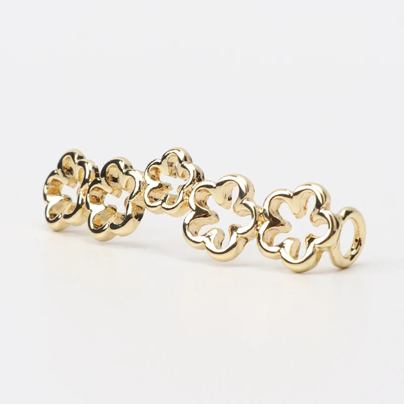 Luxury Pearl Shoe Charm - Vintage Rhinestone Shoelace Buckle Accessory