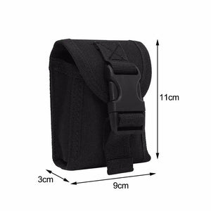 MOLLE Tactical Waist Pack - Multifunction Outdoor Belt Bag with Soft Back