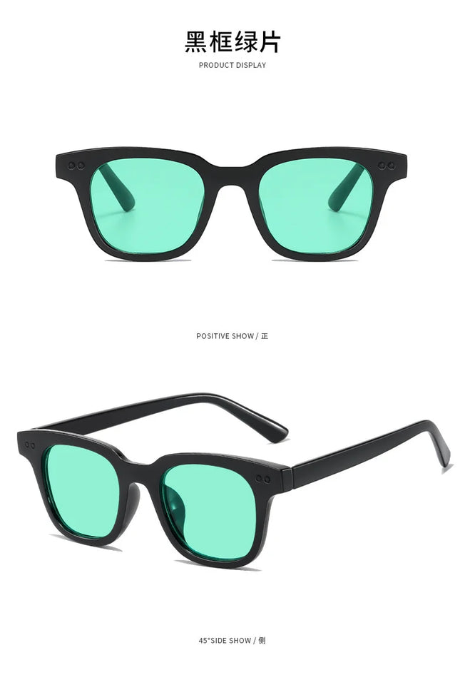 Trendy Unisex Sunglasses - UV Protection with Modern Design