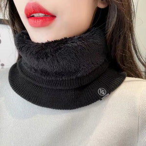 Thick Knitted Winter Scarf - Cashmere-Like Ring Snood