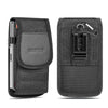 Large Phone Belt Case - Nylon Holster Pouch for 4.7-6.8 Inch Smartphones