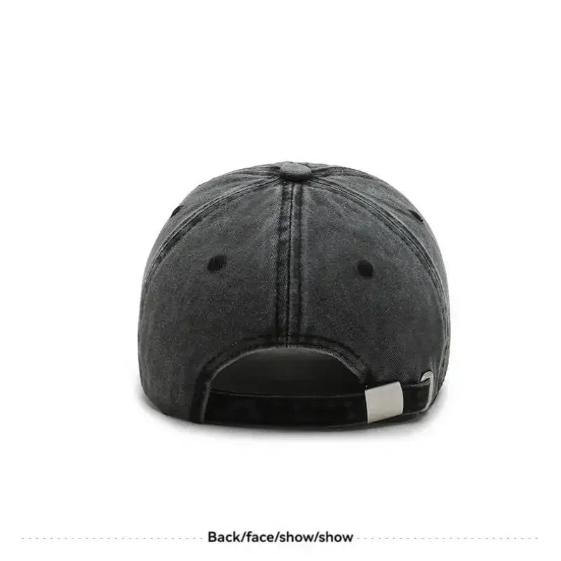 Embroidered Men's Baseball Hat - Cowboy Style Spring/Summer Travel Cap