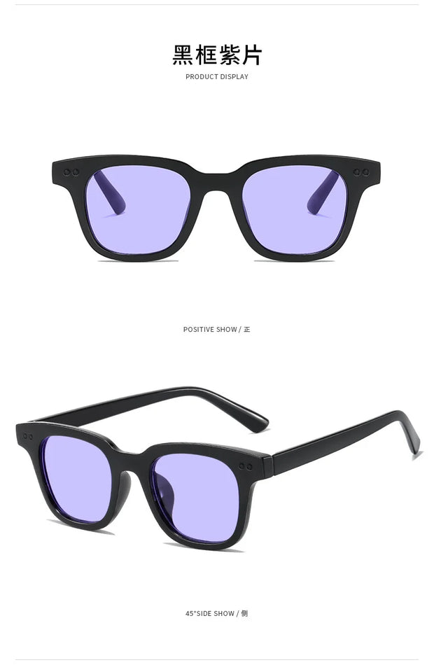 Trendy Unisex Sunglasses - UV Protection with Modern Design