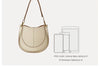 Large Capacity Bucket Bag for Women - Soft Leather Crossbody with Saddle Style