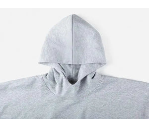 PFNW High Street Men's Hoodie - Oversized Punk Style Double Layer Sweatshirt