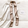 Satin Ribbon Neckerchief for Women - 6x115cm Long Silk-Style