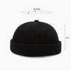 Unisex Solid Color Docker Skullcaps