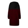 Y2K Long Sleeve Hoodie for Women - Versatile Color Block Zip Sweatshirt