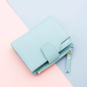 Compact Wallet - Small Women's Purse with Multiple Card Slots