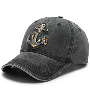 Embroidered Men's Baseball Hat - Cowboy Style Spring/Summer Travel Cap