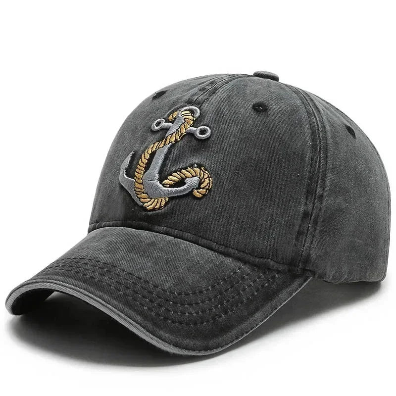 Embroidered Men's Baseball Hat - Cowboy Style Spring/Summer Travel Cap