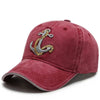 Embroidered Men's Baseball Hat - Cowboy Style Spring/Summer Travel Cap