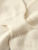 Wool Knit Neck Warmer for Women - Bow Tie Style Winter Scarf with Loop Design