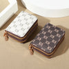 Vintage Faux Leather Women's Wallet - Fashionable Card Holder with Coin Purse