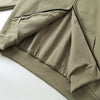 Wide Style Cotton Hoodie - Heavy Double Layer Unisex Zipper Coat