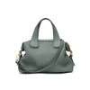 Women's Natural Leather Crossbody Bag - Premium Cowhide Large Capacity Design