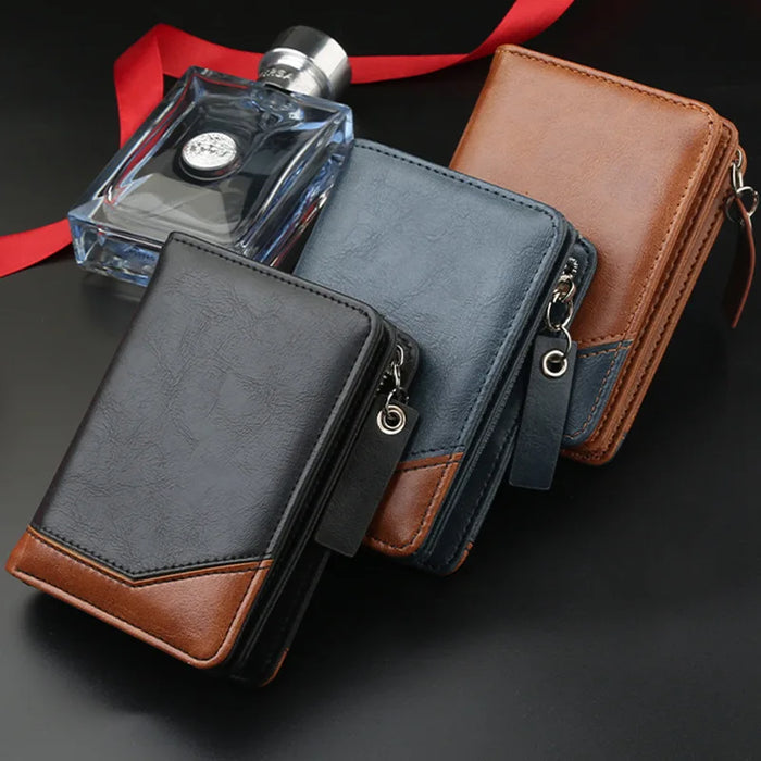 Men's Minimalist Multi-Slot Billfold Wallets