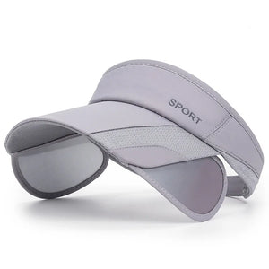 Adjustable Visor Sun Hat - UV Protection Sports Cap for Men & Women