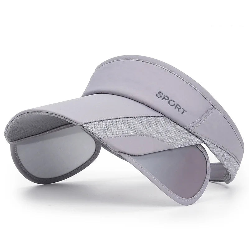 Adjustable Visor Sun Hat - UV Protection Sports Cap for Men & Women