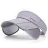 Adjustable Visor Sun Hat - UV Protection Sports Cap for Men & Women
