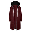 Y2K Long Sleeve Hoodie for Women - Versatile Color Block Zip Sweatshirt