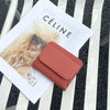 Women's Leather Wallet - Small Folding Purse with Multiple Compartments