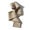Through-Hole Cashmere Scarf - Knitted Neck Warmer Cowl for Autumn/Winter