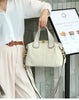 Women's Natural Leather Crossbody Bag - Premium Cowhide Large Capacity Design