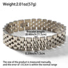 Stainless Steel Couple Bracelet - Vintage Design in Multiple Sizes & Colors