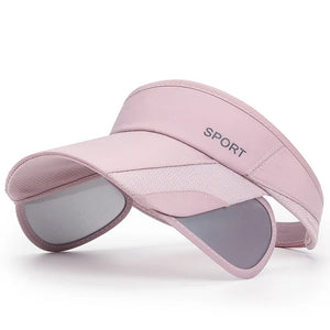 Adjustable Visor Sun Hat - UV Protection Sports Cap for Men & Women