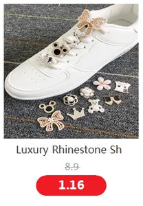 Rhinestone Shoelace Charms - Luxury DIY Shoe Decoration Gifts