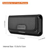 Large Phone Belt Case - Nylon Holster Pouch for 4.7-6.8 Inch Smartphones