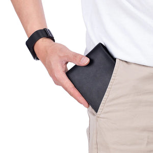 Short Genuine Leather Wallets for Men