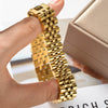 Stainless Steel Couple Bracelet - Vintage Design in Multiple Sizes & Colors