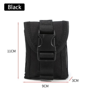 MOLLE Tactical Waist Pack - Multifunction Outdoor Belt Bag with Soft Back