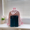 Multi-Pocket Nylon Backpack - Large Capacity with Adjustable Straps for College Commute