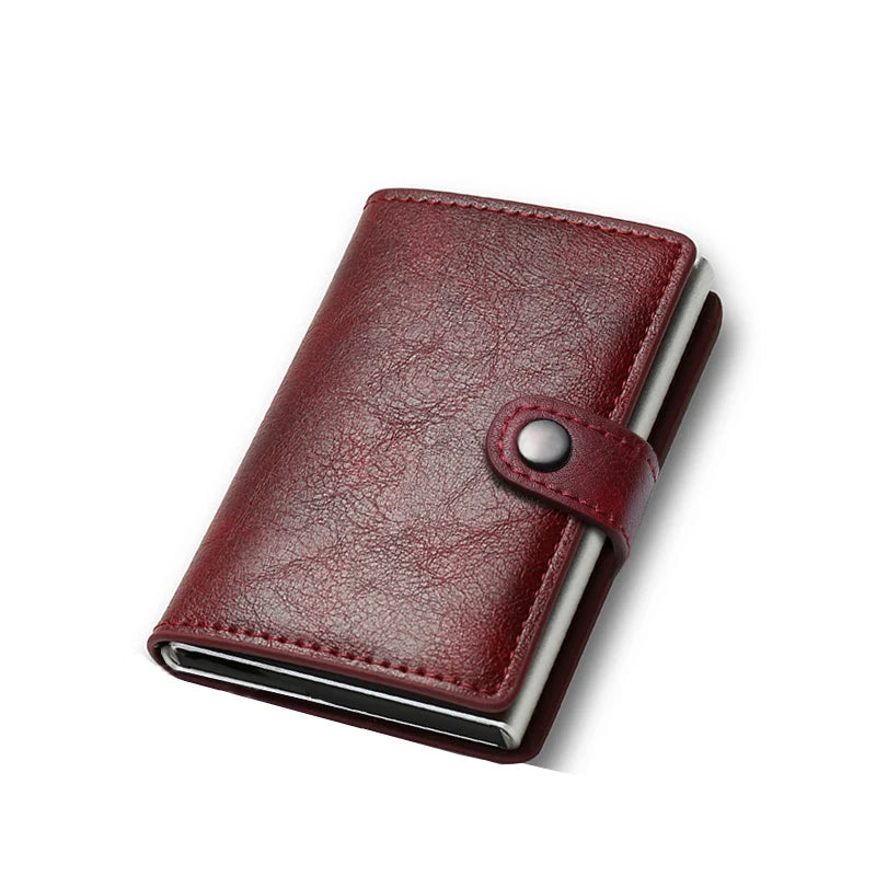 Carbon Fiber Men's Wallet - Ultra-Slim RFID Pop-Up Card Holder