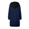 Y2K Long Sleeve Hoodie for Women - Versatile Color Block Zip Sweatshirt