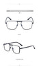 Steampunk Driving Sunglasses - Oversized Square Punk Design with UV400 Protection