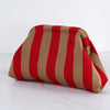 Women's Woven Crochet Clutch Bag - Summer Beach Handbag with Cloud Design