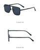 Steampunk Driving Sunglasses - Oversized Square Punk Design with UV400 Protection