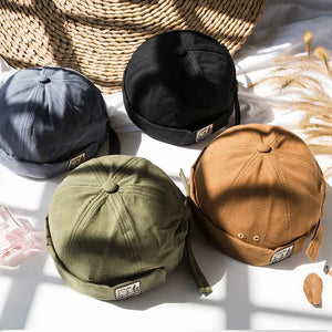 Fashion Docker Beanie - Hip Hop Brimless Cap for Men & Women