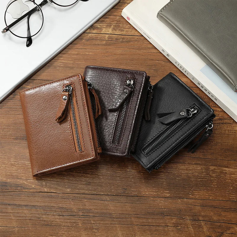Men's Genuine Leather RFID Wallets