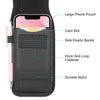 Large Phone Belt Case - Nylon Holster Pouch for 4.7-6.8 Inch Smartphones
