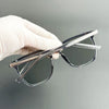 Retro Brown Square Sunglasses - Outdoor UV Protection & Prescription Ready