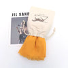 Red Photo Print Beach Scarf - Cotton Linen Sunscreen Shawl for Women's Travel